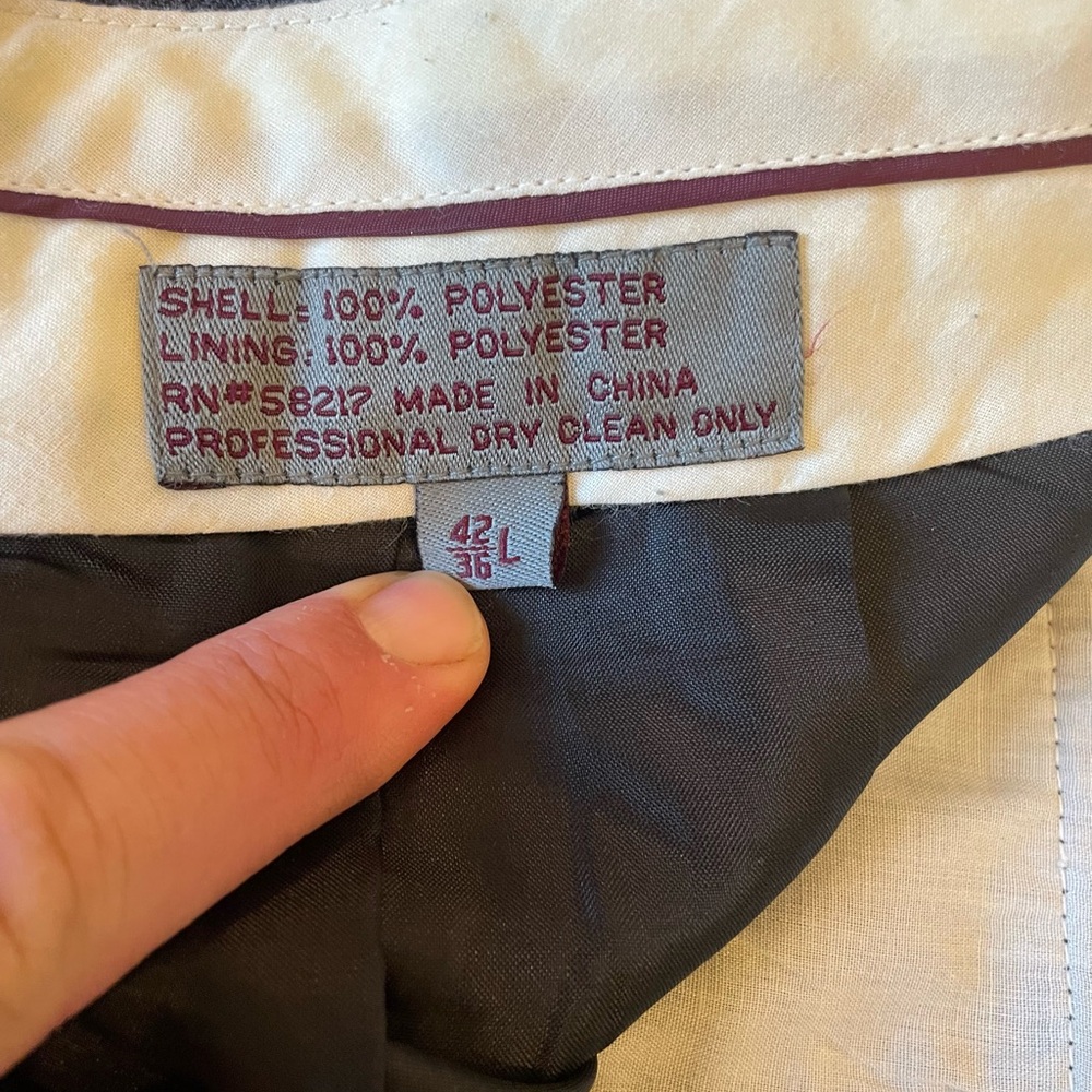 Classic Navy Pen Stripe Men's Suit - Picture 7 of 7